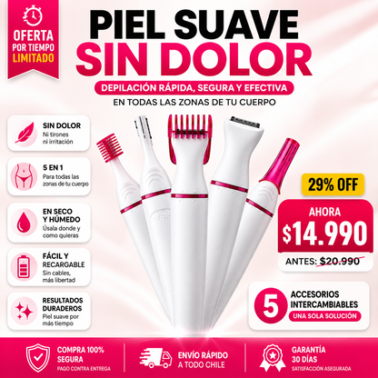 TrimPro™ Depiladora 5 en 1